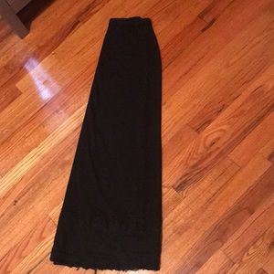 Black long skirt